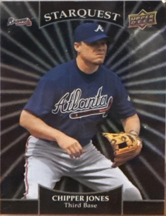 Chipper Jones [Black] #SQ-4