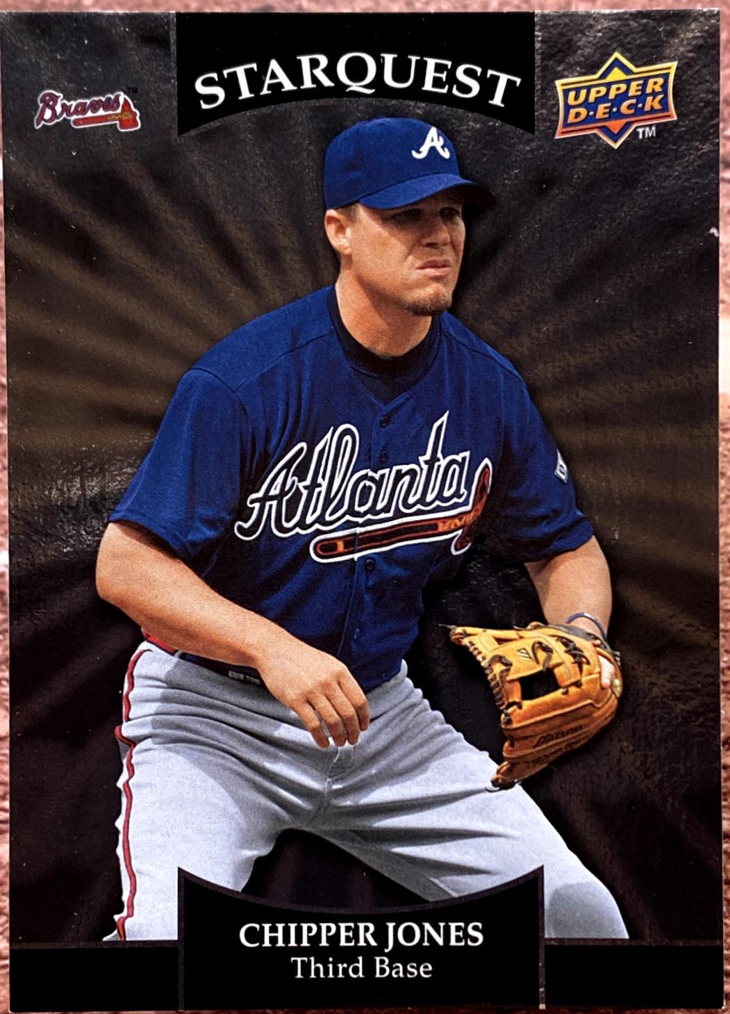 Chipper Jones [Blue] #SQ-4