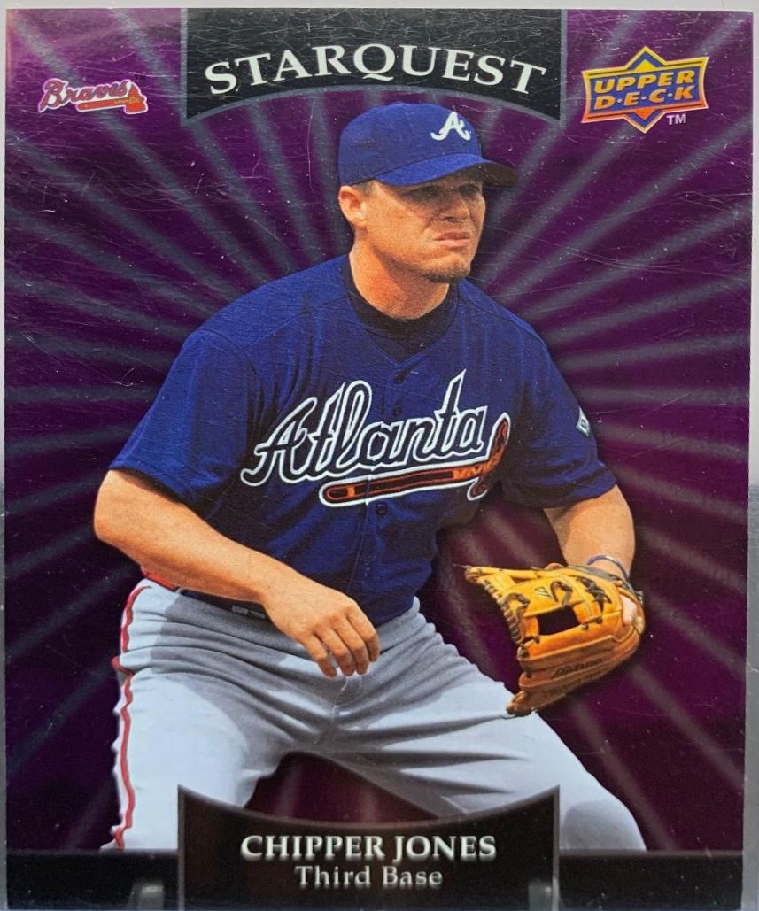 Chipper Jones [Purple] #SQ-4