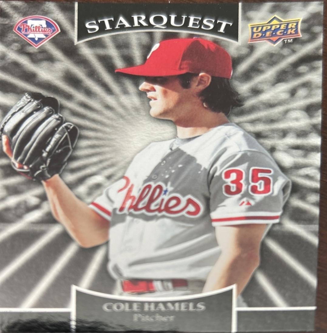 Cole Hamels [Blue] #SQ-35