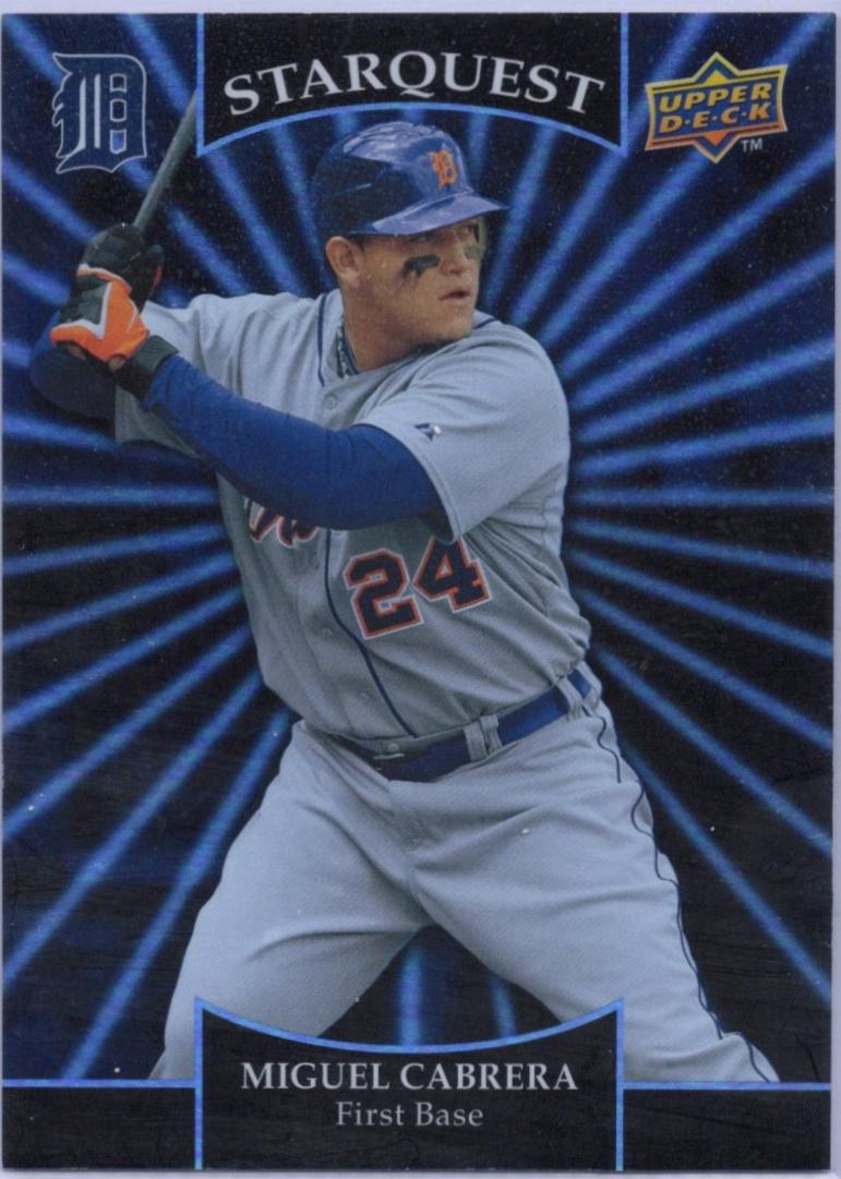 Miguel Cabrera [Black] #SQ-19