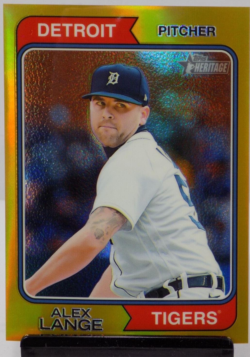 Alex Lange [Chrome Gold] #609