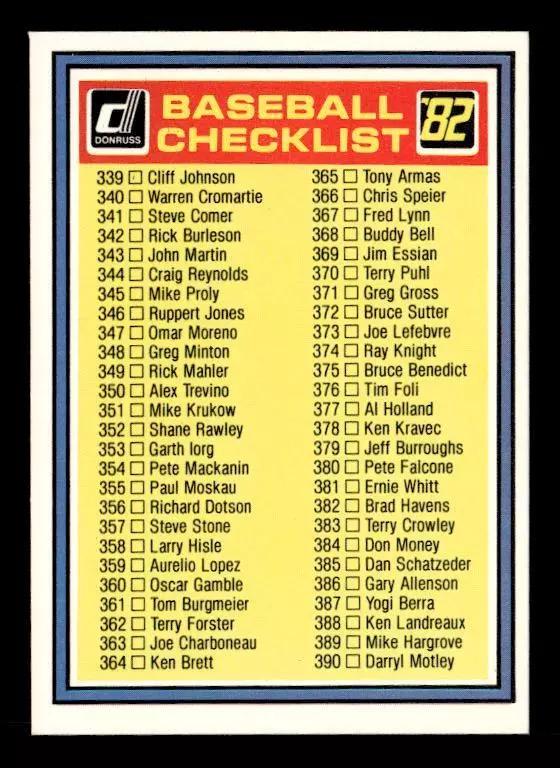 Checklist 339-442