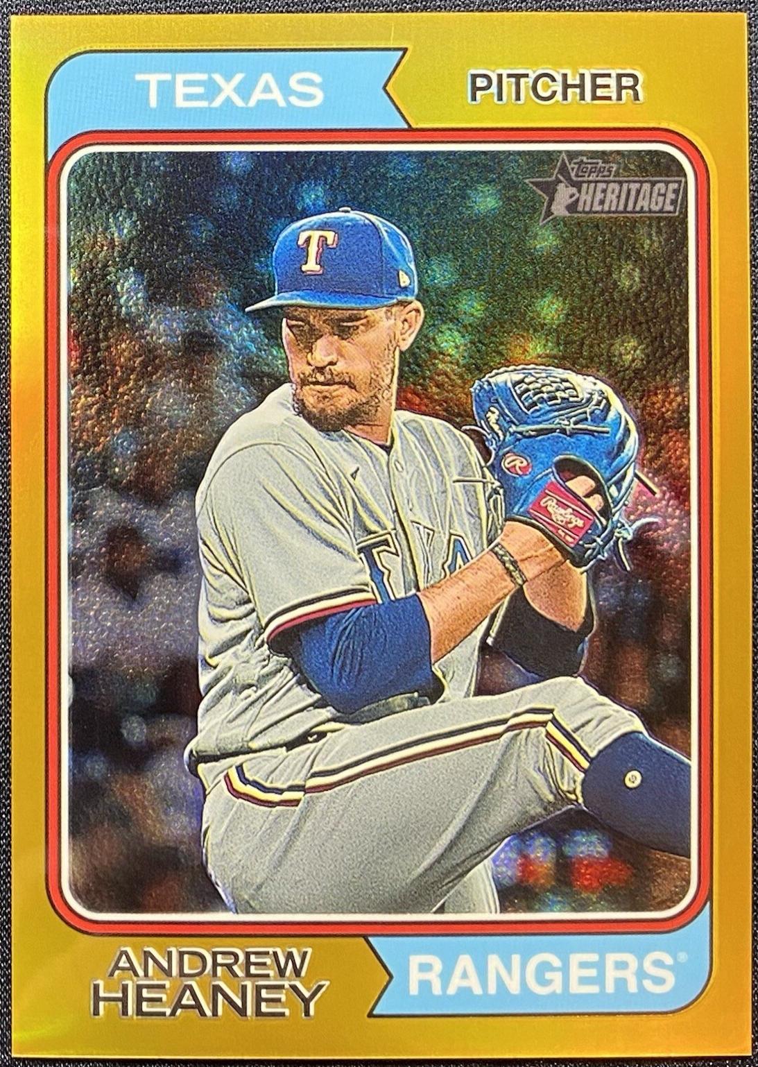 Andrew Heaney [Chrome Gold] #590