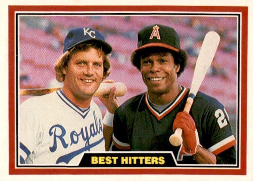 Best Hitters [G. Brett, R. Carew] #537
