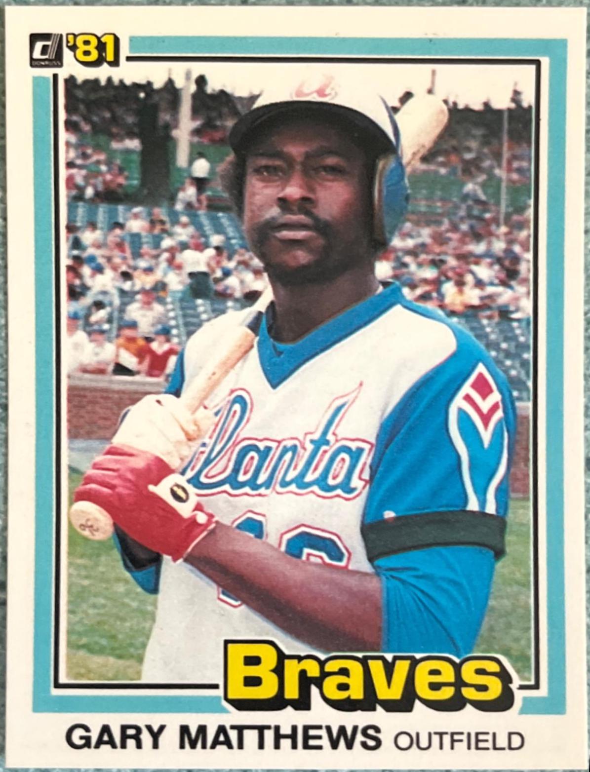 Gary Matthews [Matthews on Front] #306