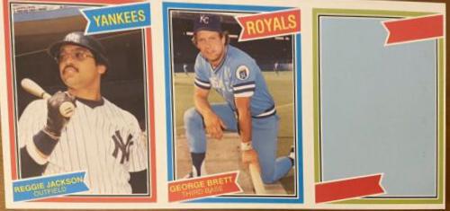 George Brett, Reggie Jackson [Mini Panel Test]