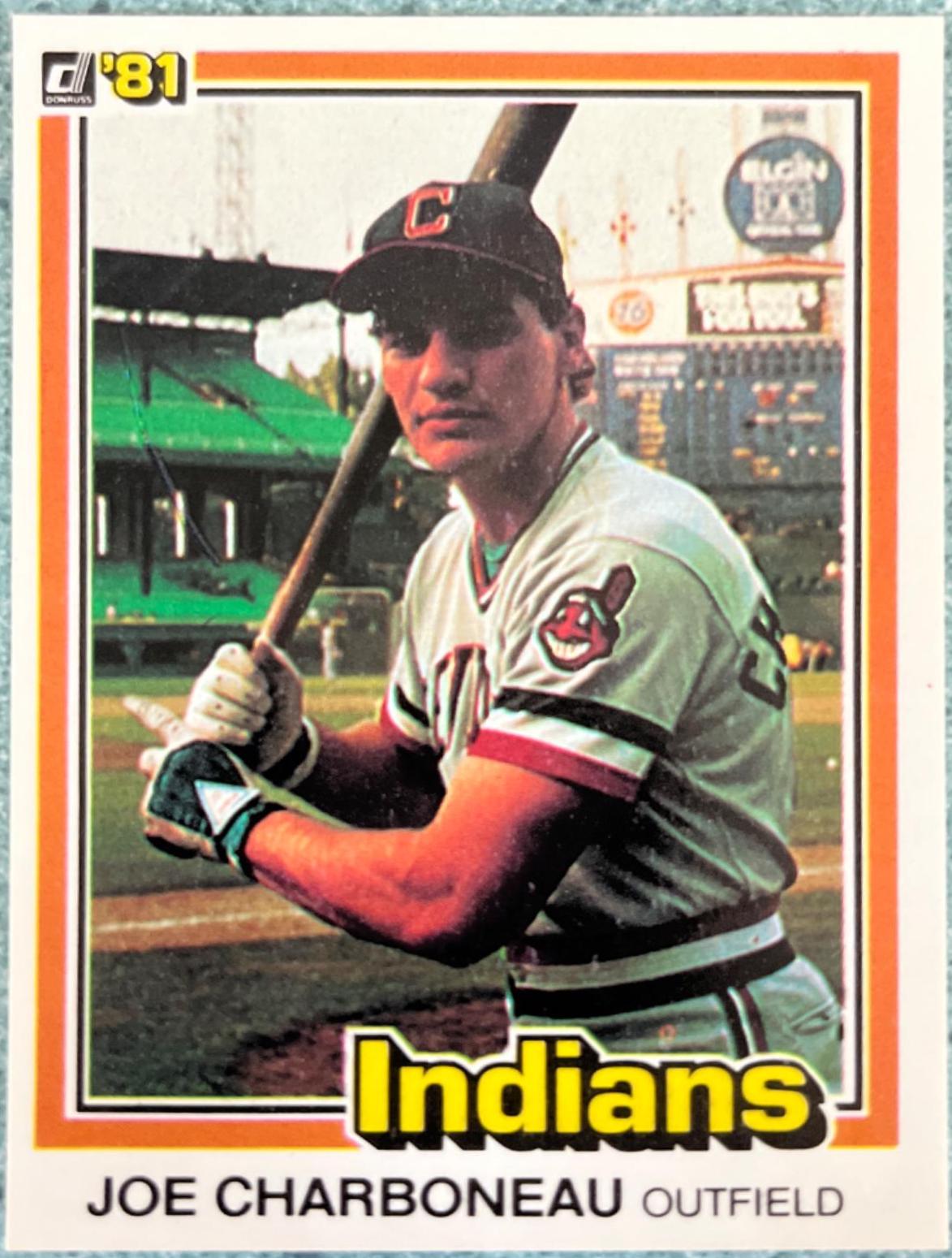 Joe Charboneau [Phillies on Back] #82