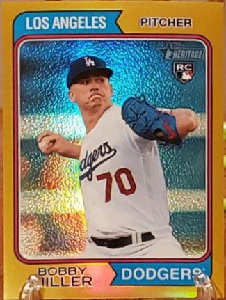 Bobby Miller [Chrome Gold] #515