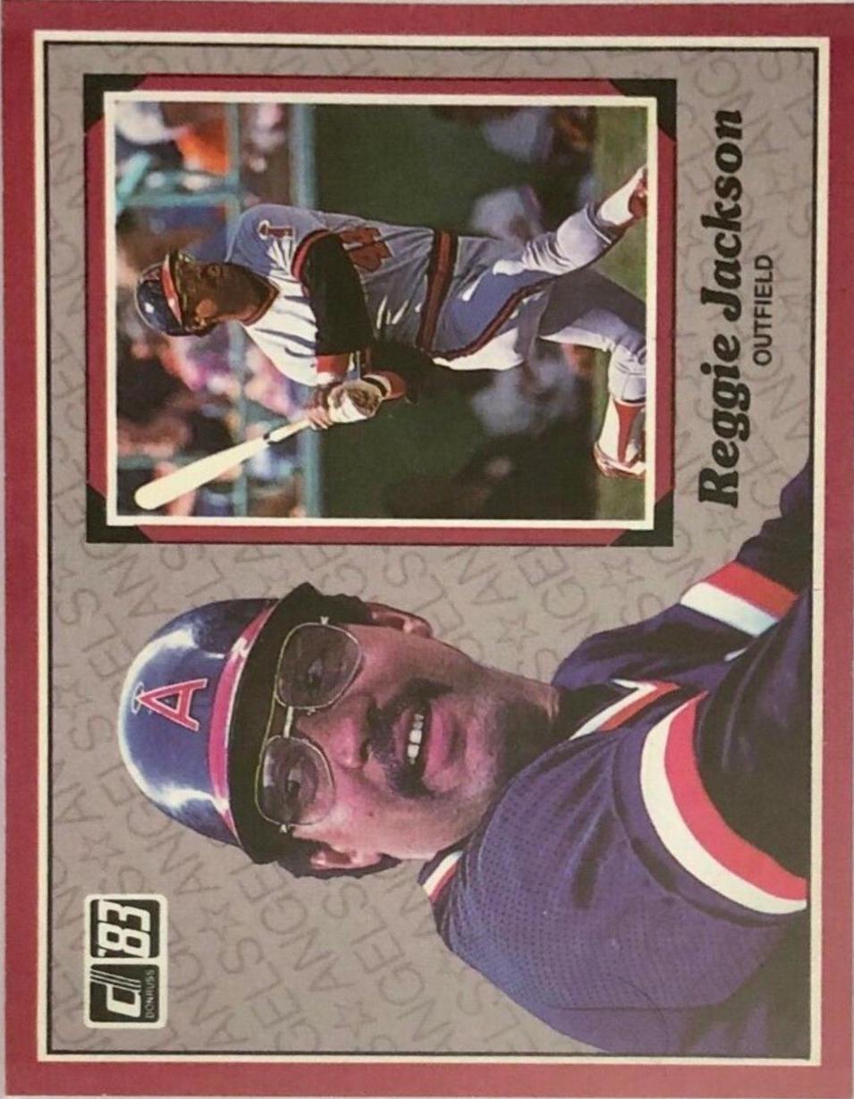 Reggie Jackson [No Red on Stats] #3