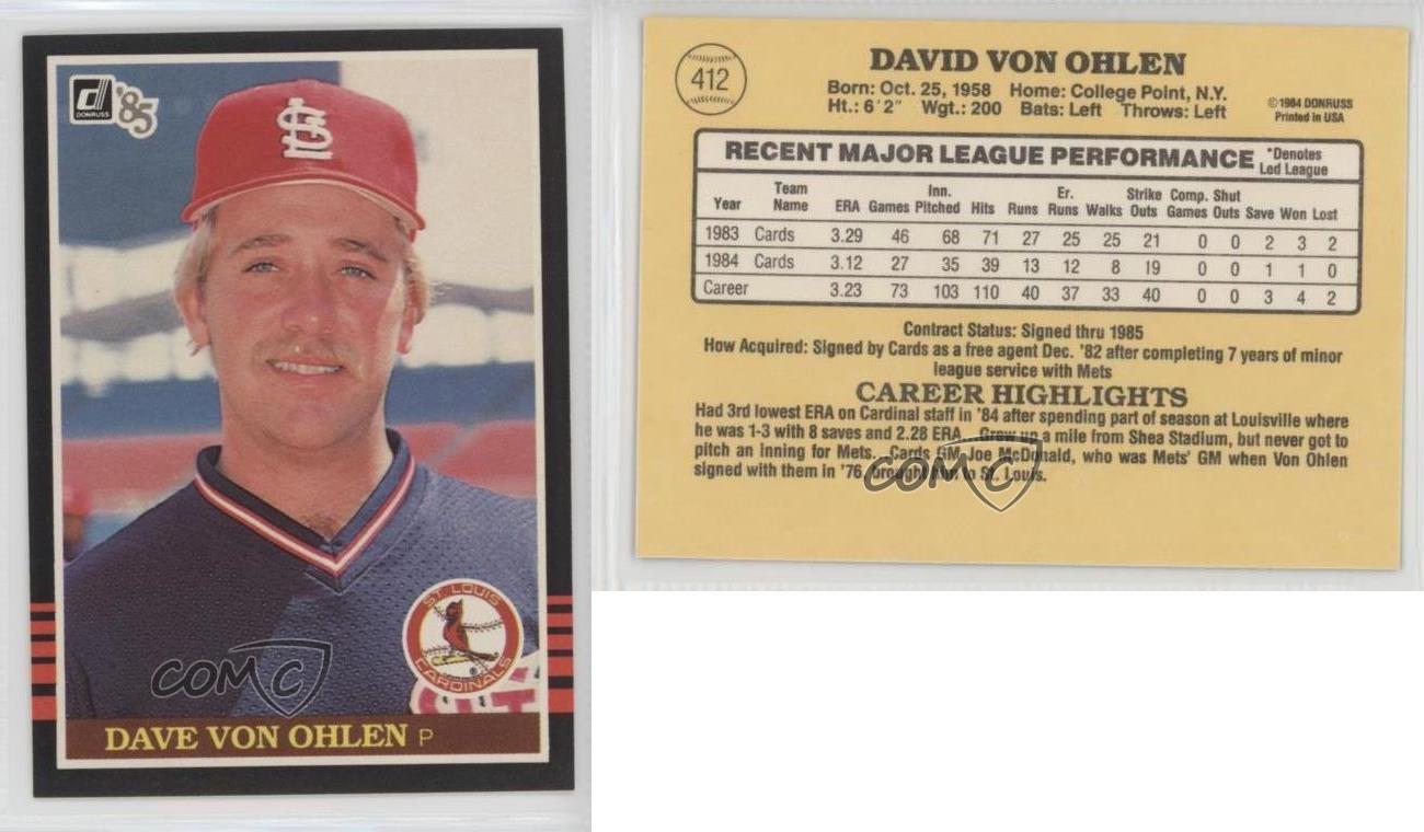 Dave Von Ohlen #412