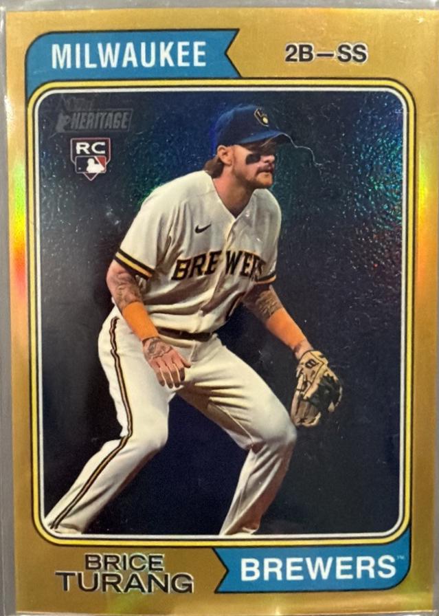 Brice Turang [Chrome Gold] #614