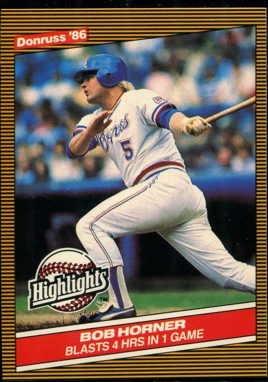 Bob Horner [Highlights In White] #22