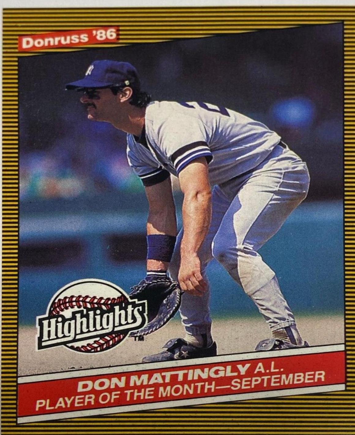 Don Mattingly [Highlights In White] #48