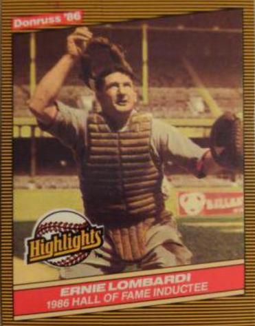 Ernie Lombardi #33