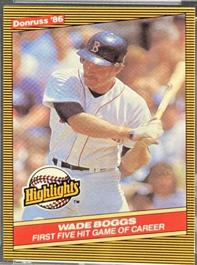 Wade Boggs [Highlights In White] #11