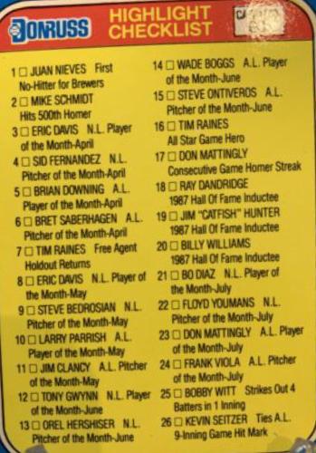 Checklist 1-56 #56