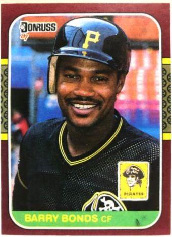 Barry Bonds [Dark Jersey Johnny Ray] #163
