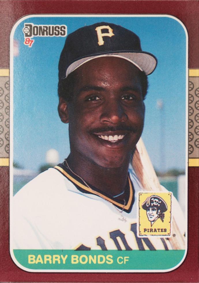 Barry Bonds [White Jersey, Corr. Photo] #163