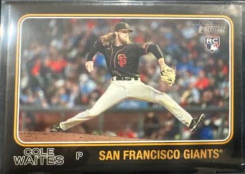 Cole Waites [Black Border] #258