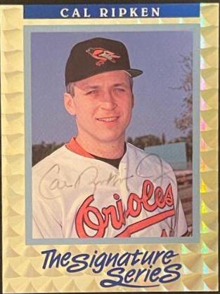 Cal Ripken Jr. [Signature D. G Only]