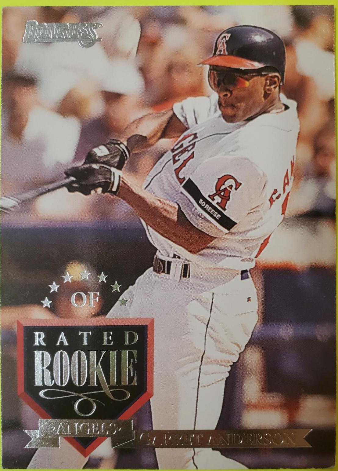 Garret Anderson #xxx1995 Donruss