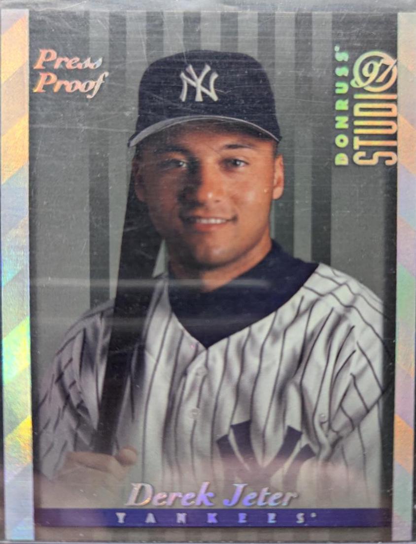 Derek Jeter [Silver Press Proof] #91