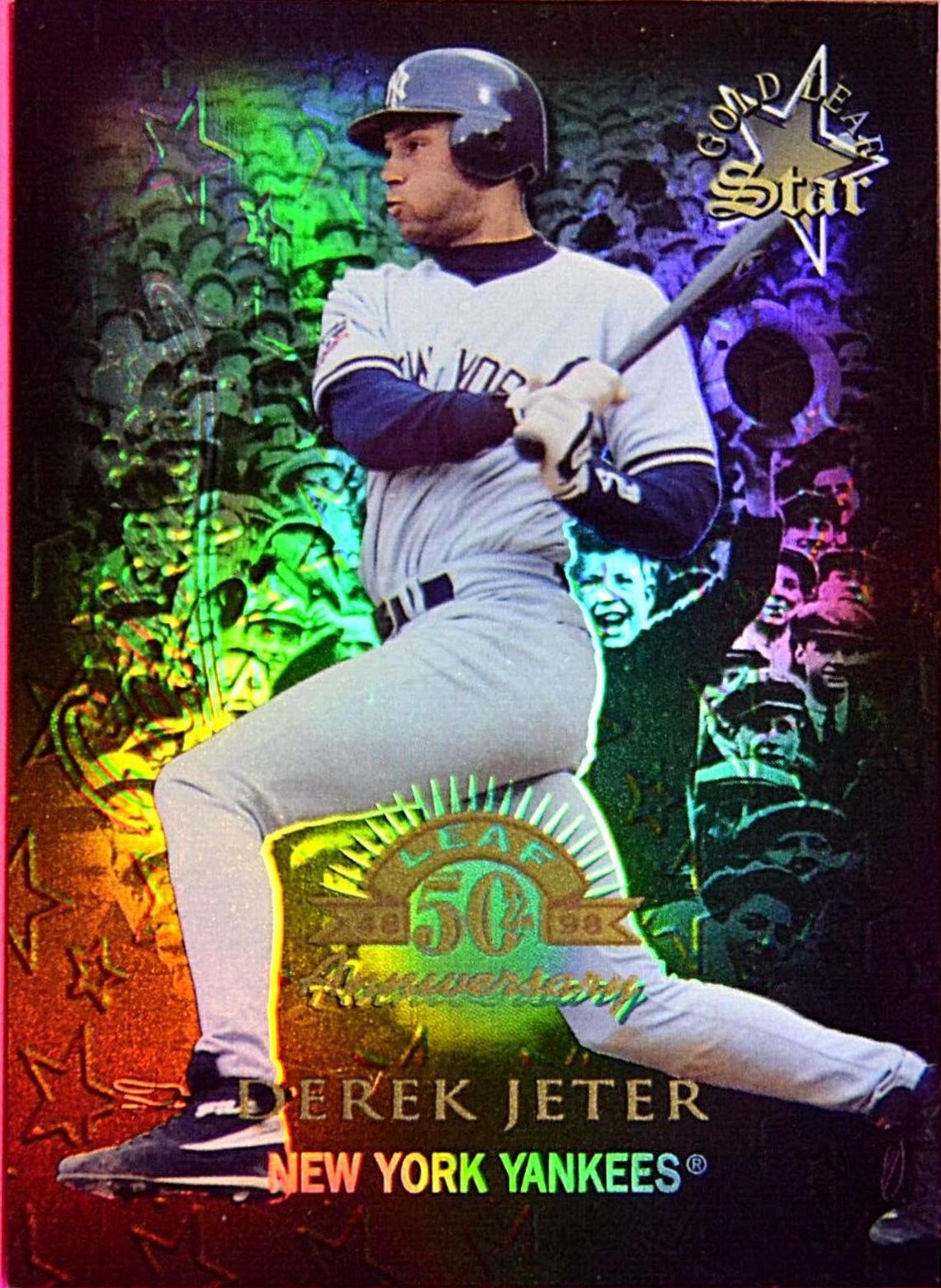 Derek Jeter [Gold Press Proof] #100