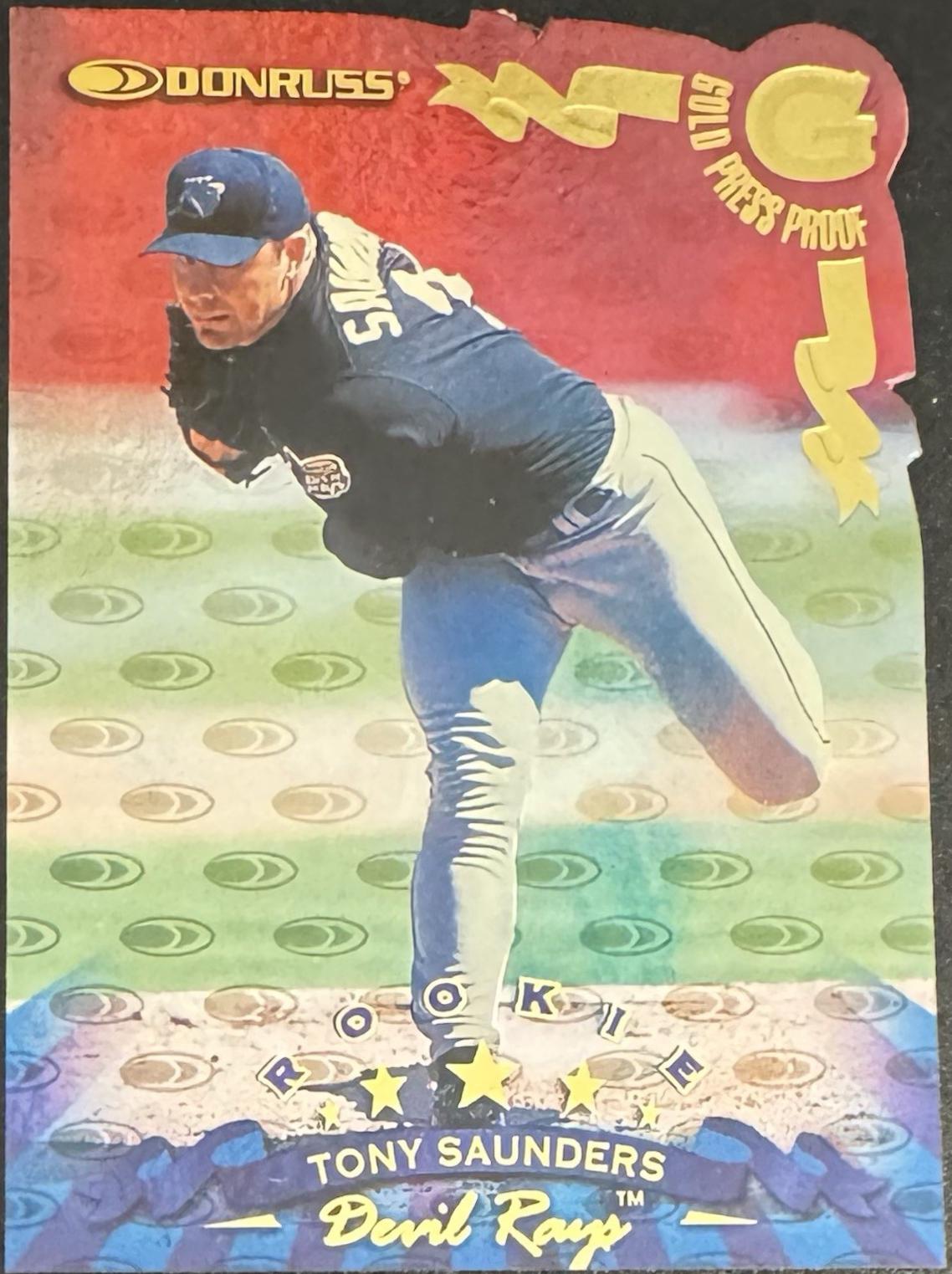 Tony Saunders [Gold Press Proof] #322