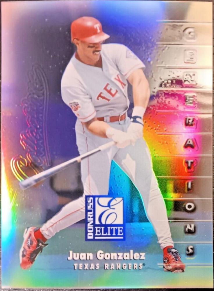 Juan Gonzalez [Prized Collection] #528