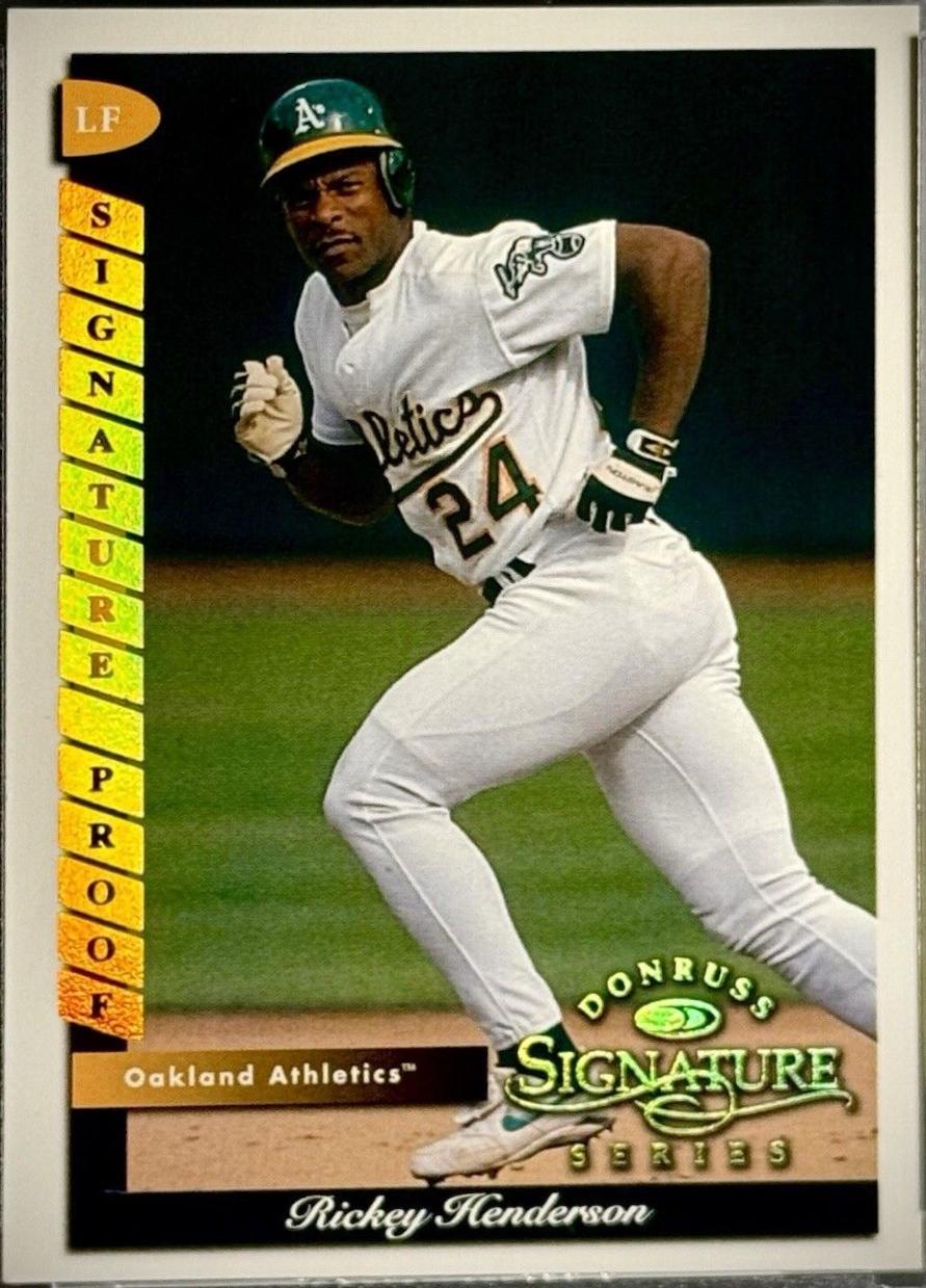 Rickey Henderson [Proof] #18