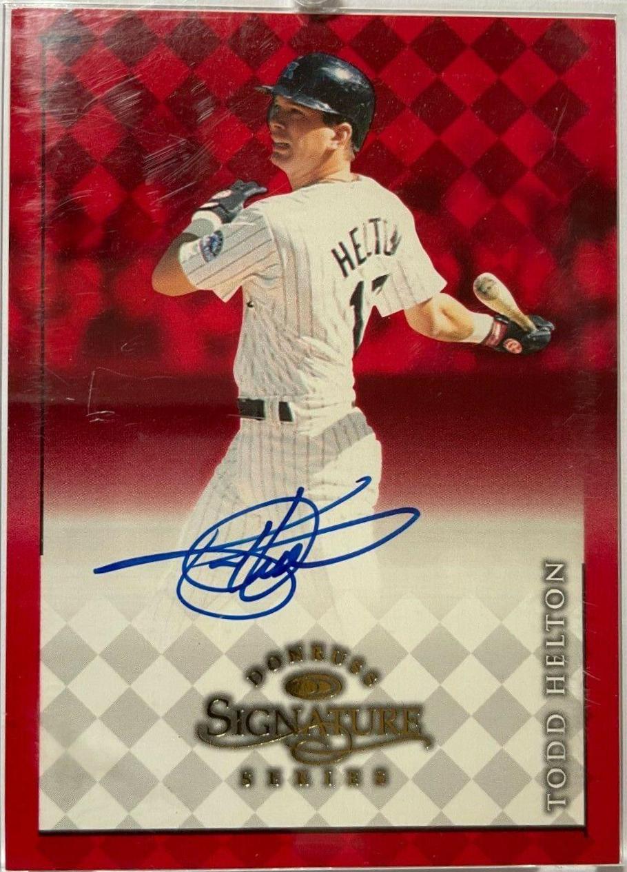 Todd Helton [Autograph]