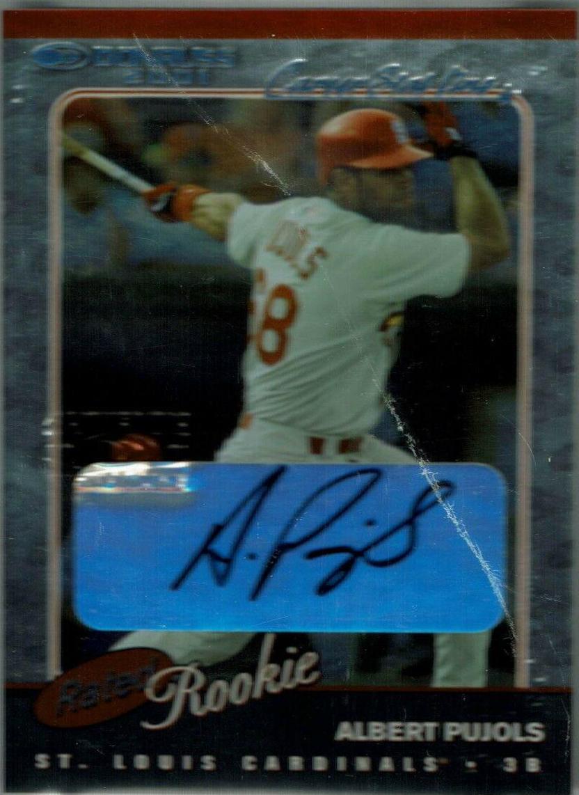 Albert Pujols [Career Stat Line Auto.] #156