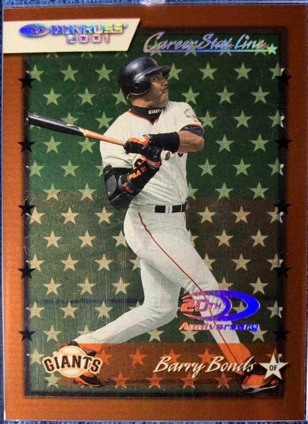 Barry Bonds [Career Stat Line] #2