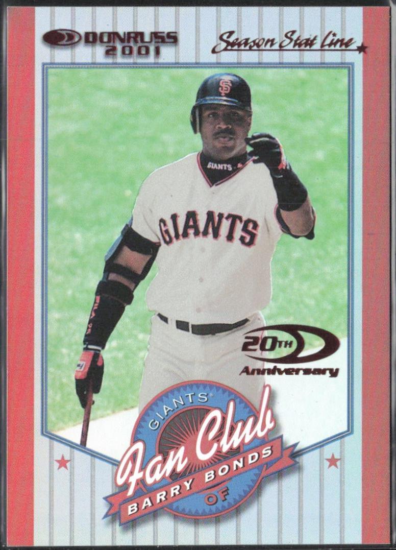 Barry Bonds [Stat Line Season] #202