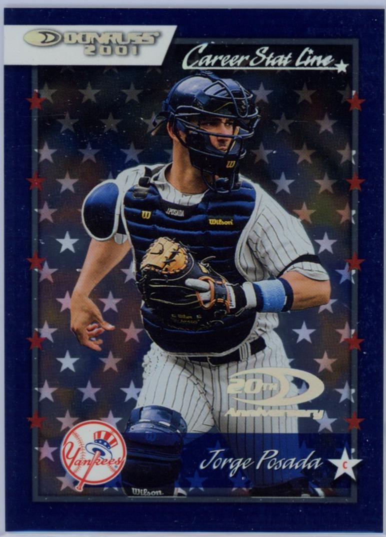 Jorge Posada [Stat Line Career] #126