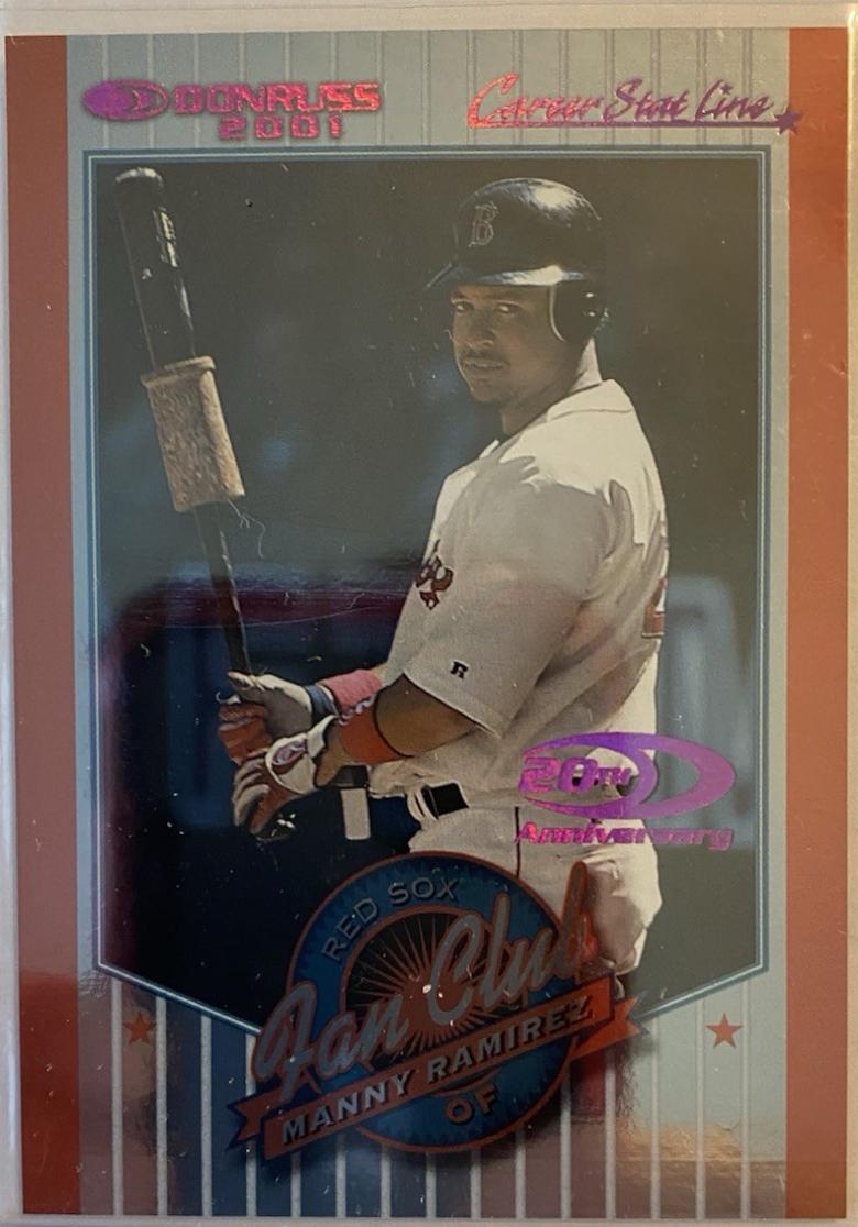 Manny Ramirez [Stat Line Career] #213