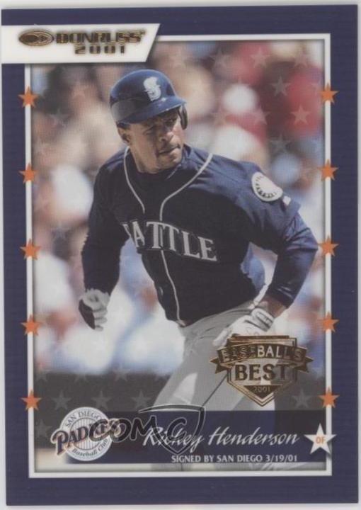 Rickey Henderson [Baseball's Best Bronze] #21