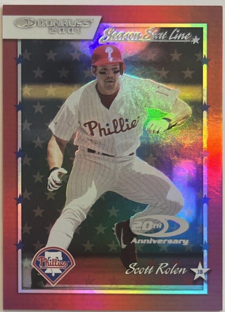 Scott Rolen [Stat Line Season] #50