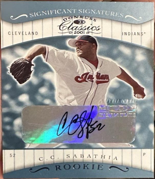 CC Sabathia [Significant Signatures] #127