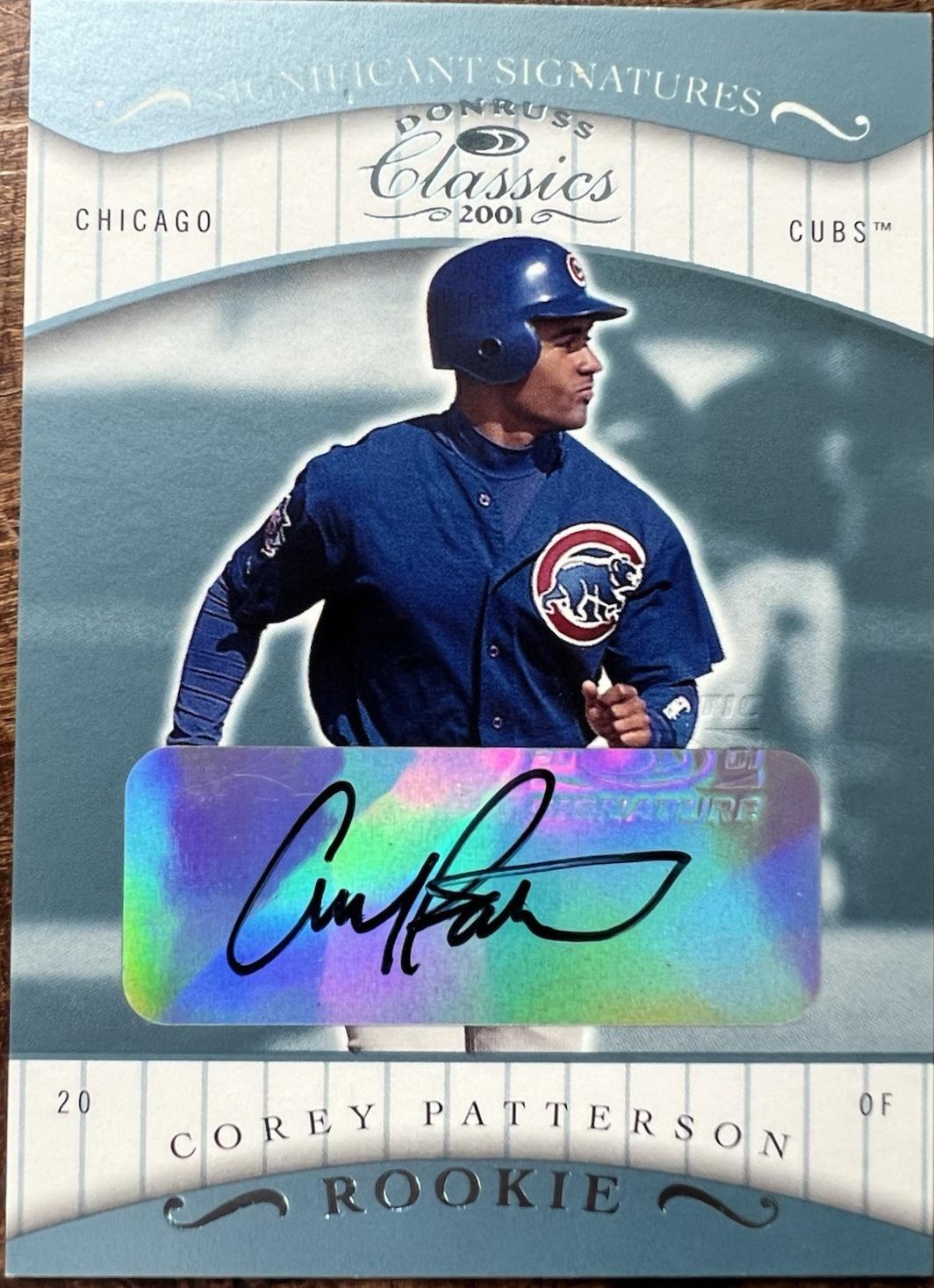 Corey Patterson [Significant Signatures] #135