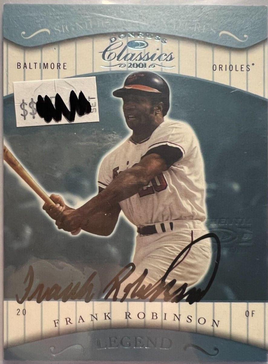 Frank Robinson [Significant Signatures] #170
