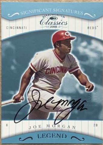 Joe Morgan [Significant Signatures] #166