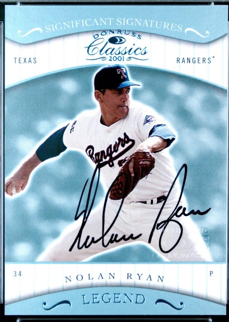 Nolan Ryan [Significant Signatures] #171