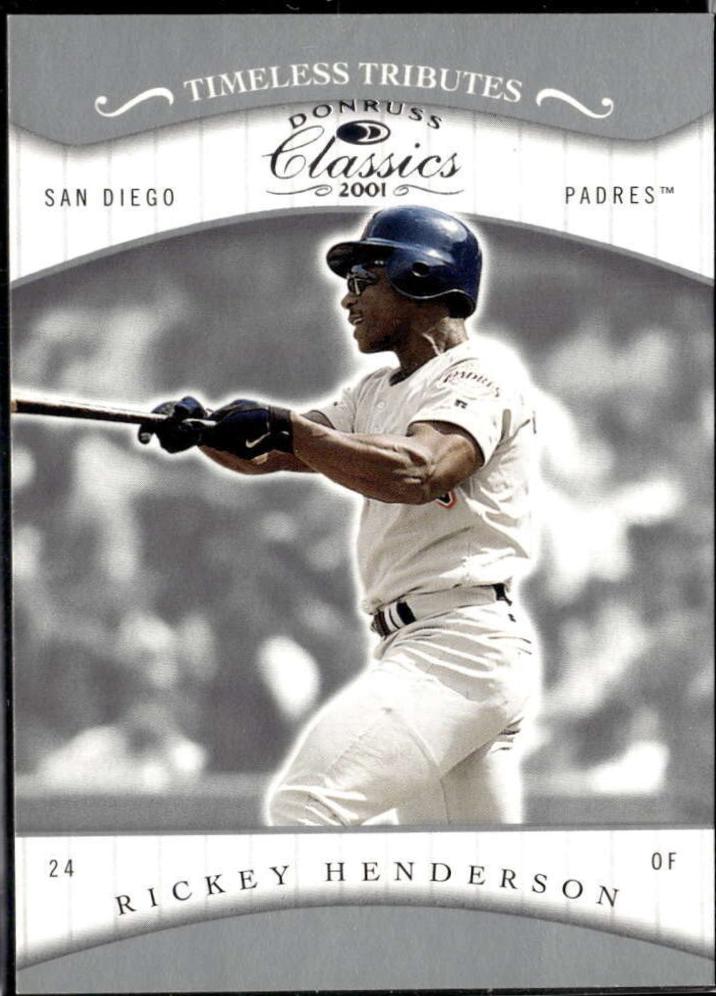 Rickey Henderson [Timeless Tributes] #21