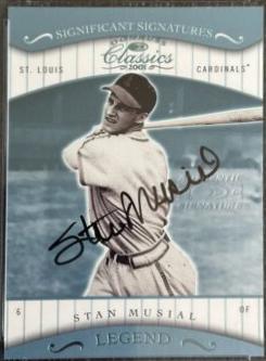 Stan Musial [Significant Signatures] #167