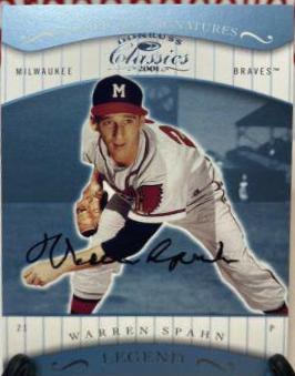 Warren Spahn [Significant Signatures] #174