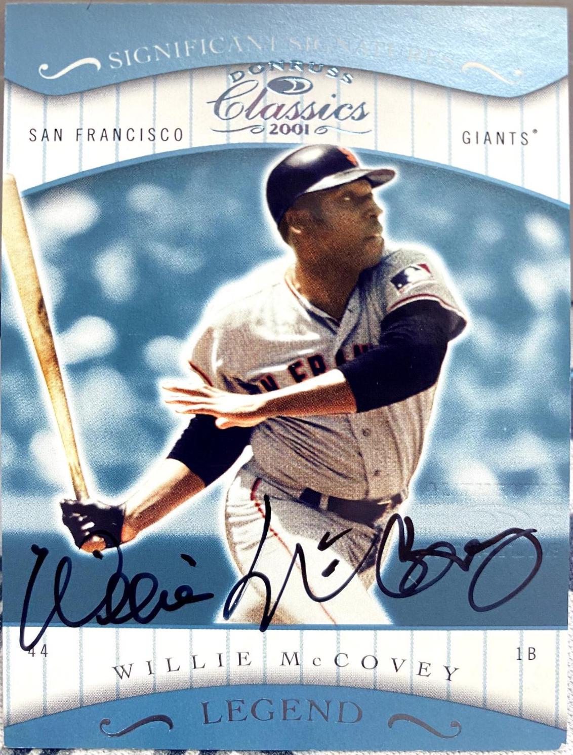 Willie McCovey [Significant Signatures] #165