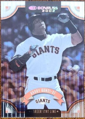 Barry Bonds [Career Stat Line] #2