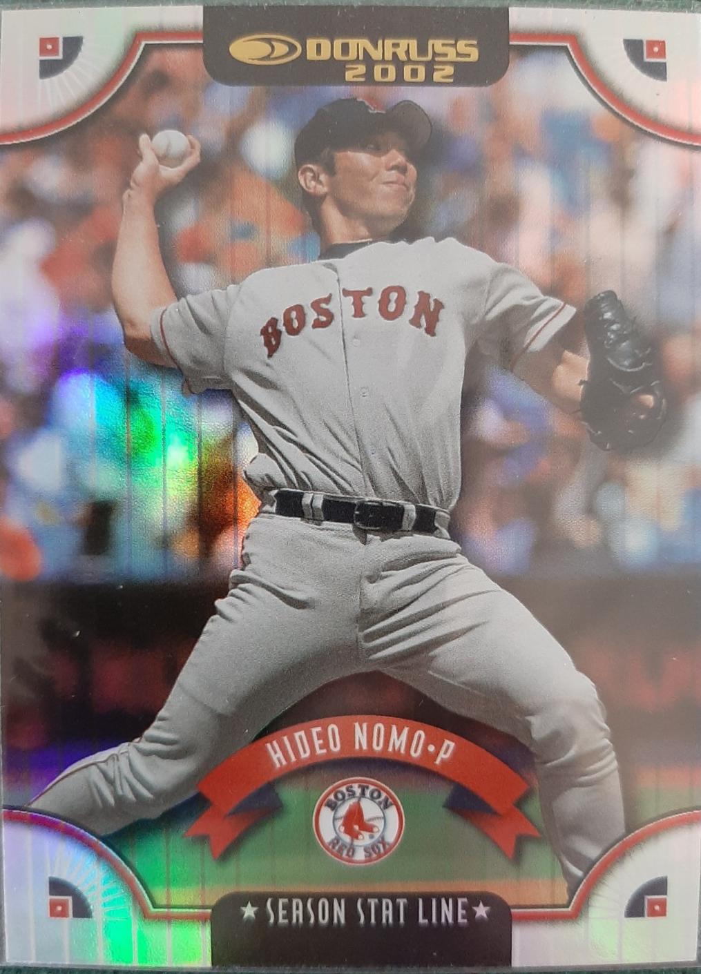 Hideo Nomo [Season Stat Line] #34